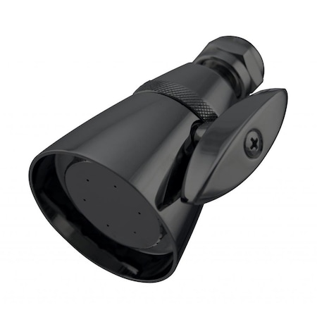 Westbrass Chatham Style 2-1/4" Diameter Adjustable Shower Head in Matte Black D306-62